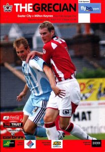 exeter_mk-dons_programme290809