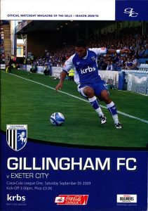 gillingham_exeter_programme050909