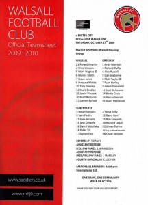 walsall_exeter_team_2009