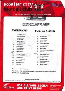 exeter_burton_teamsheet261013