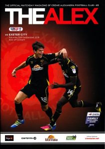 crewe_alexandra_exeter_programme100916