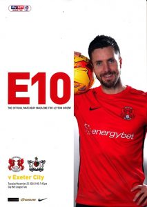 leyton_orient_exeter_programme221116